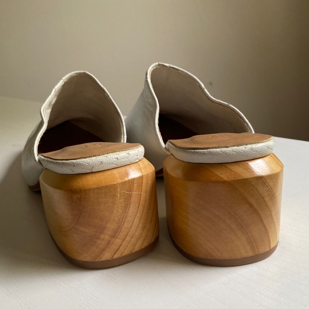 JAMES | SMITH James Smith WHITE PYTHON mules clogs - Picture 4 of 8